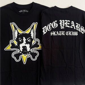 Skate Club Black Short Sleeve Graphic Tee